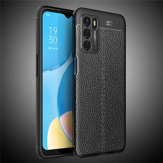 Autofocus Oppo A16 Silikon Case Hitam Black Softcase Lentur