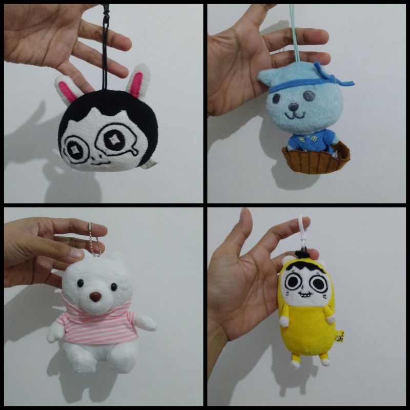 Ganci gantungan kunci serba 15 ribu part 2 TOTORO BEBEK MCD KUMAMON KAKAO