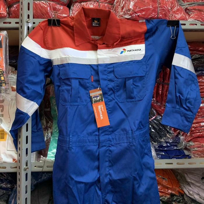 Baju Kerja / Coverall/ Nomex Pertamina/ Wearpack Safety/ Nomex Dupont