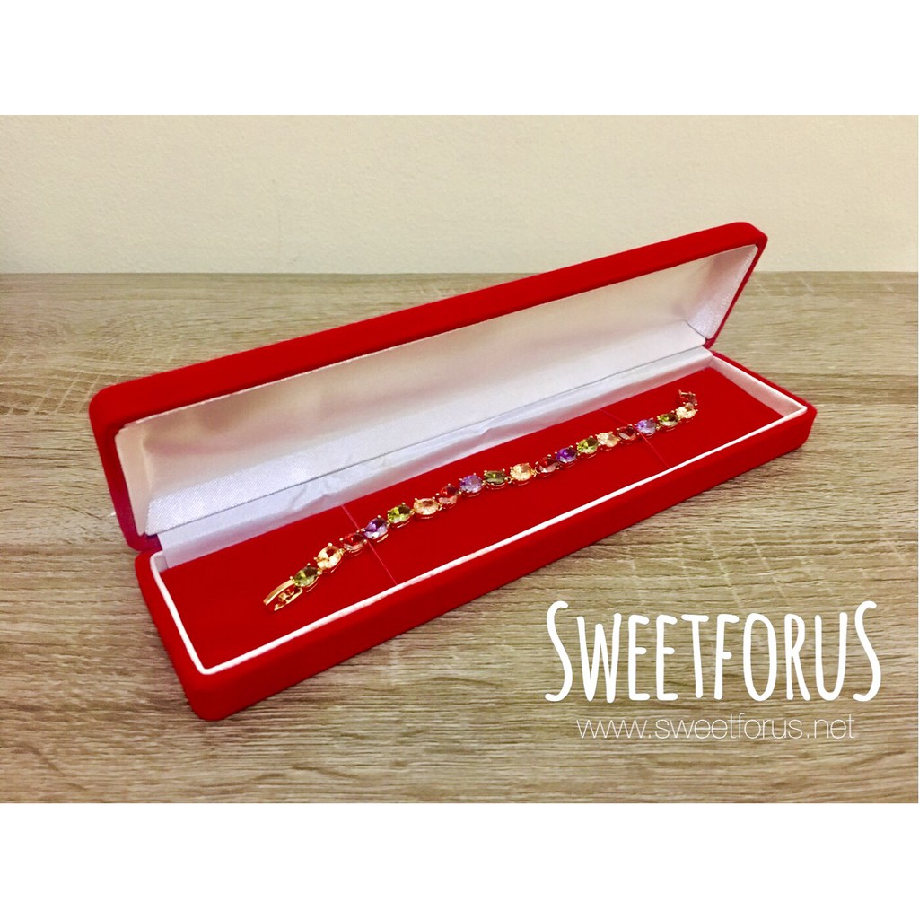 

FRESH Red Velvet Bracelet Box Kotak Hadiah Gelang Bludru Merah ISTIMEWA