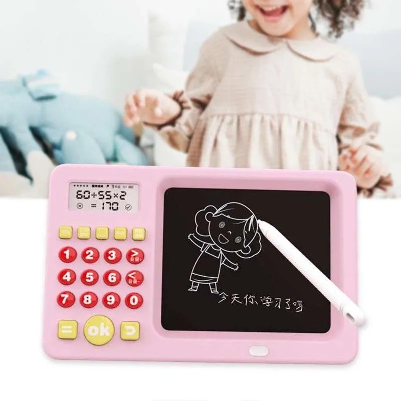 1 in2 writing Writing Tablet&amp; Calculator Intelligent Early Education Learning