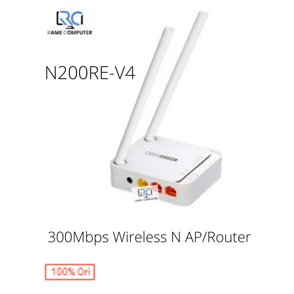 TOTOLINK N200RE 300Mbps Mini Wireless N Router V4