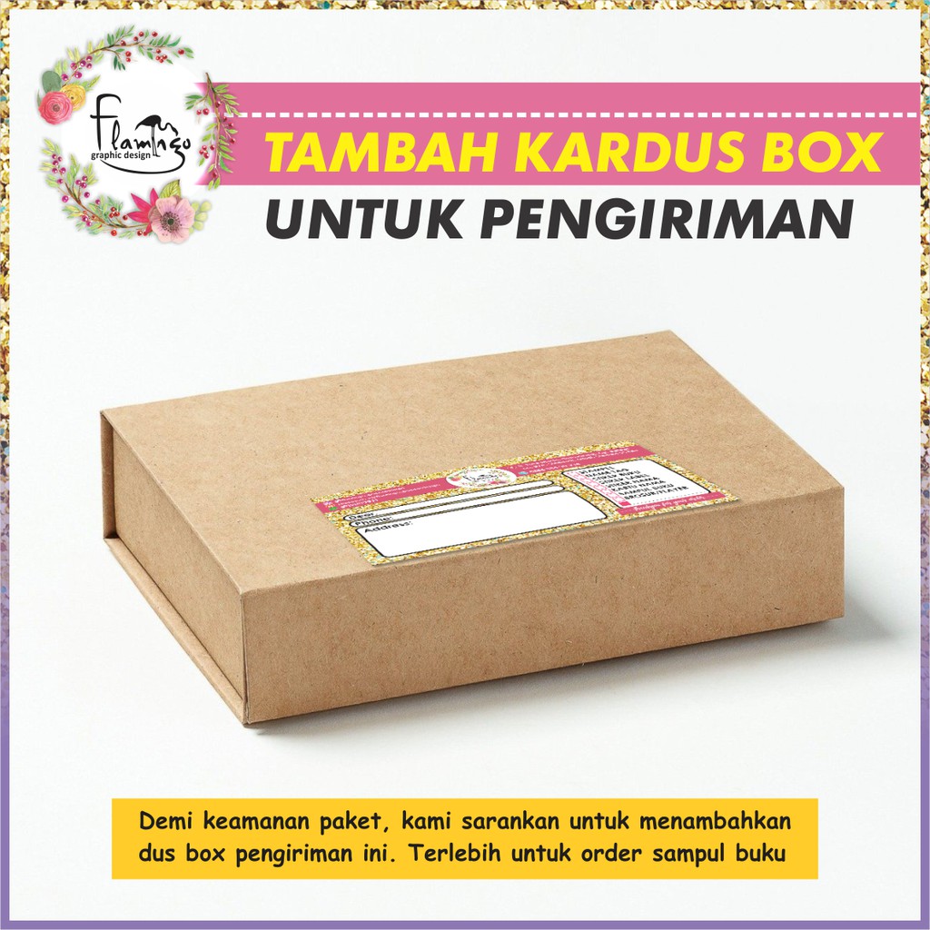 

KARDUS BOX UNTUK SAMPUL BUKU
