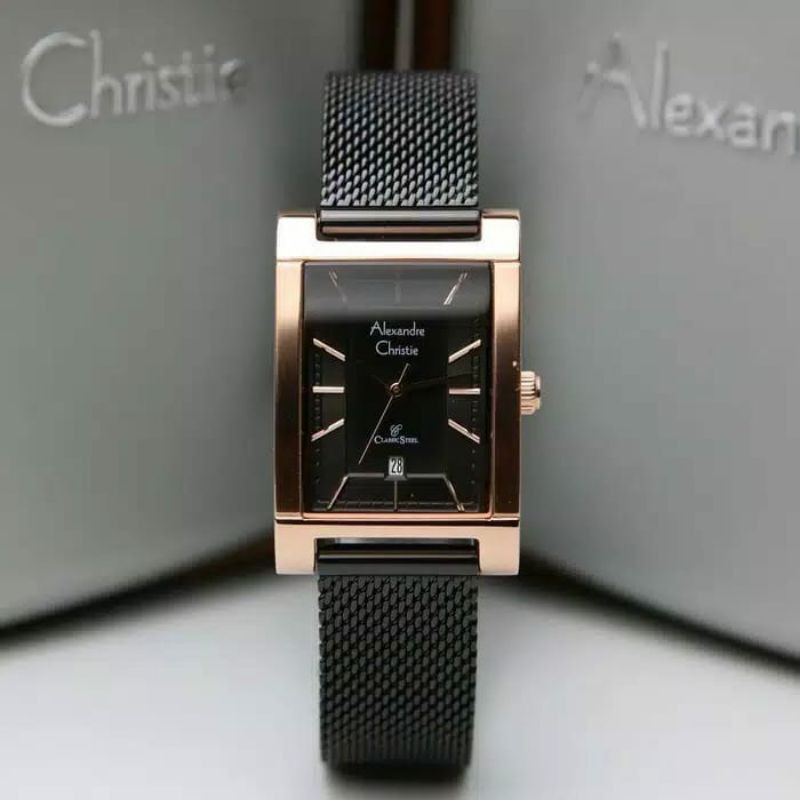 Alexandre Christie Ac2863 Stainless Steel /Garansi Resmi 1 Tahun