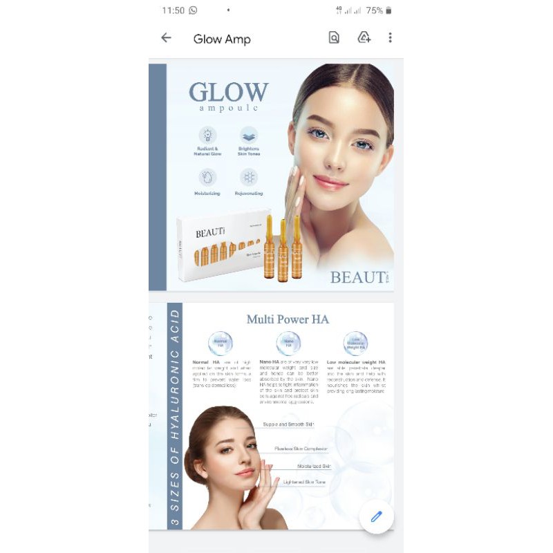 serum Mesotherapy Mrs. Bright