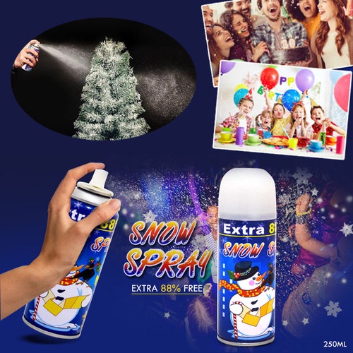 Snow Spray / Snow Spray Party / Party Spray Snow / Semprotan salju ulang tahun / Crazy String Party 