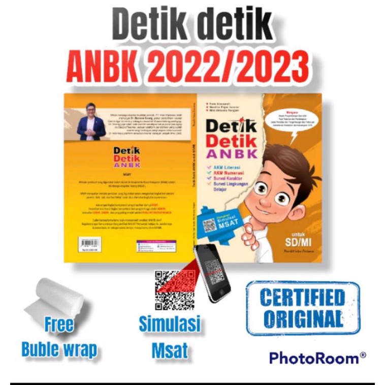 Detik-Detik ANBK Asesmen Nasional SD/MI: AKM Literasi, AKM Numerasi. Intan Pariwara 2020/2021