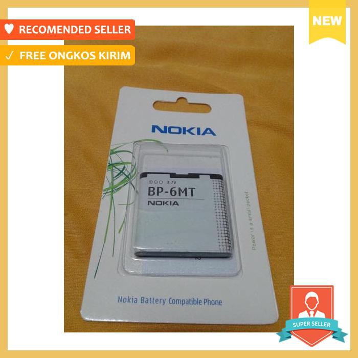 Baterai handphone - baterai nokia original bp 6mt bp 6mt nokia e51,n81 ,8gb ,n82 ,6110