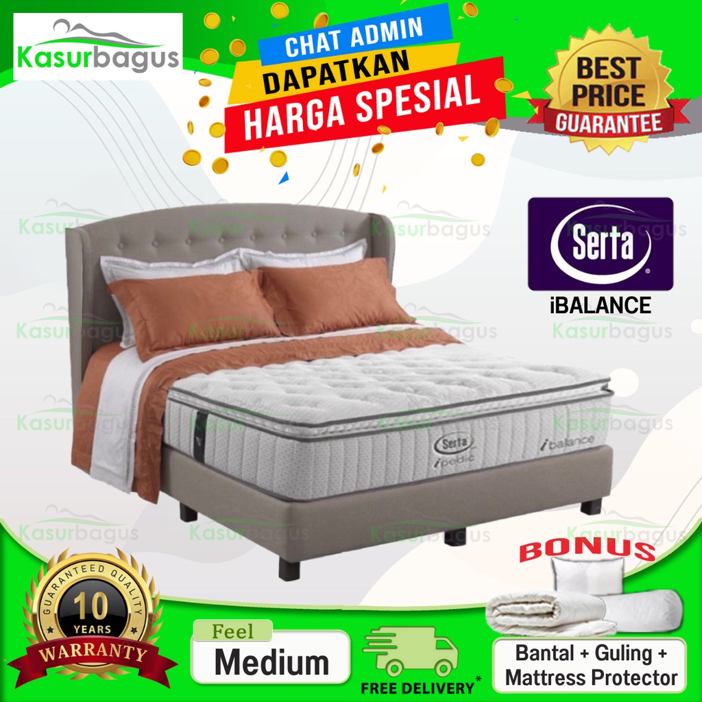 Jual Harga Paket Kasur Serta iBalance+Divan Headboard Cornell Set