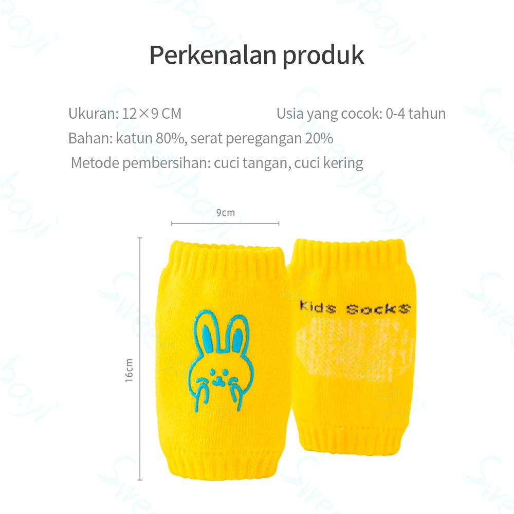 Sweetybayi kneepad bayi / Kaos Kaki Pelindung Lutut Anak Bayi