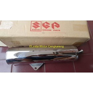 Knalpot / Silencer Satria Fu 2009-2012 Original  (Tanpa corong)