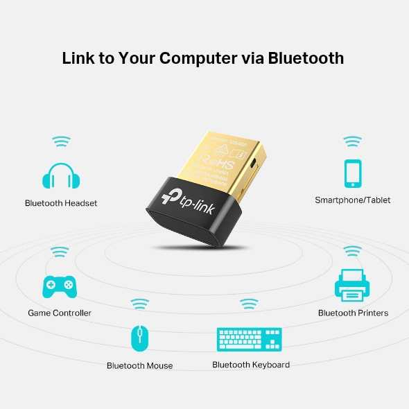 IDN TECH - TP-Link Bluetooth 4.0 Nano USB Adapter Dongle - UB400