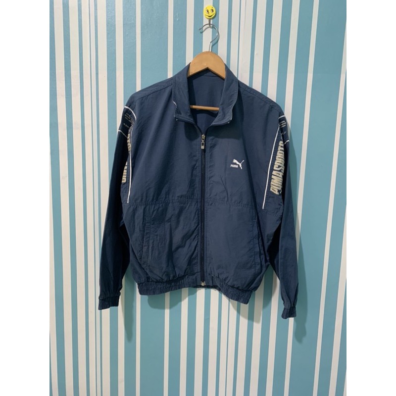 Puma Original Jaket Tracktop Vintage Second Thrift Preloved Bekas