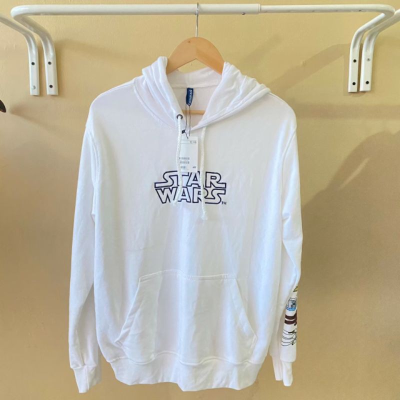 Hoodie H&M Star Wars White | Original