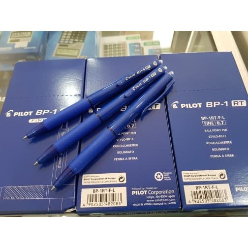 

STOK TERBARU Pulpen Pilot BP-1 RT Blue Fine 0.7