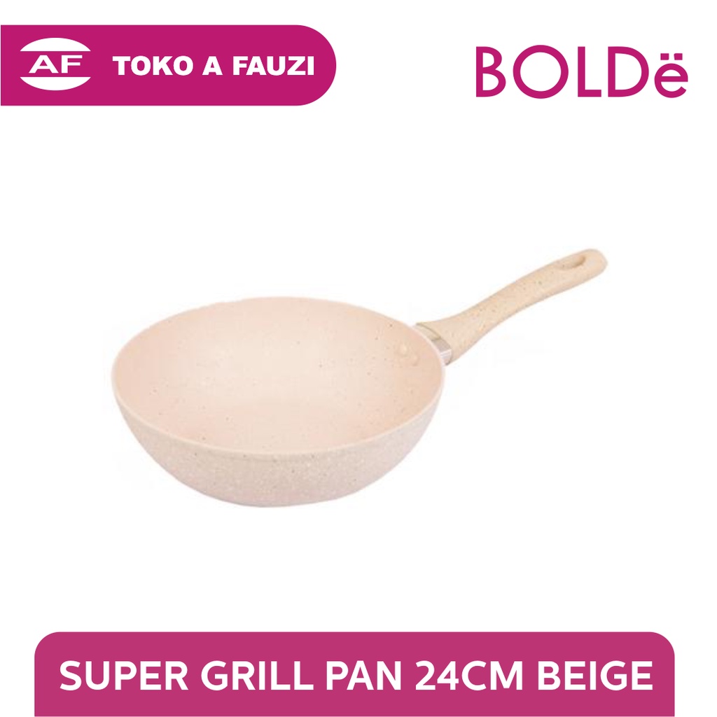 BOLDE SUPER PAN WOK 24CM BEIGE