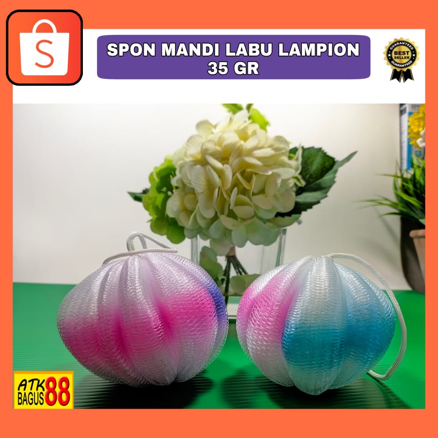 SPON MANDI LABU / SPON MANDI LAMPION,MANGGIS,DAN BLEWAH