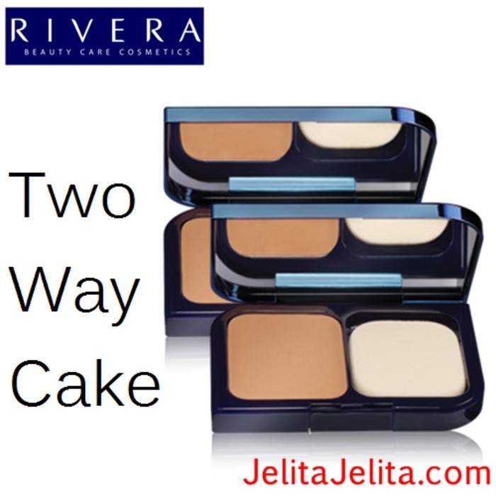 Rivera Two Way Cake Shining Mineral Powder SPF15