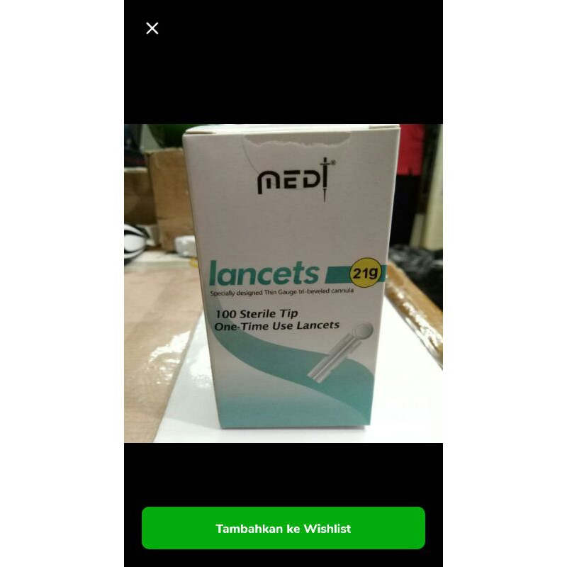jarum bekam / lancet medilancets / jarum bekam 21G