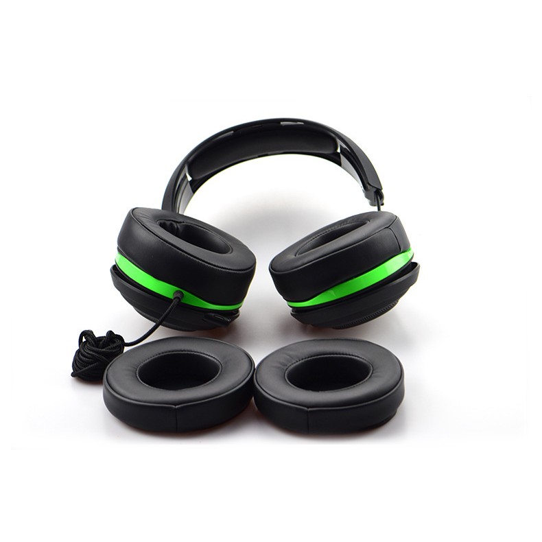 Earcup CLV Leather Razer for Razer Manowar - Busa Kulit Gaming Headset