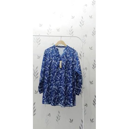 ◙ Blouse bunga - motif - blouse rayon - blouse fathin ➧