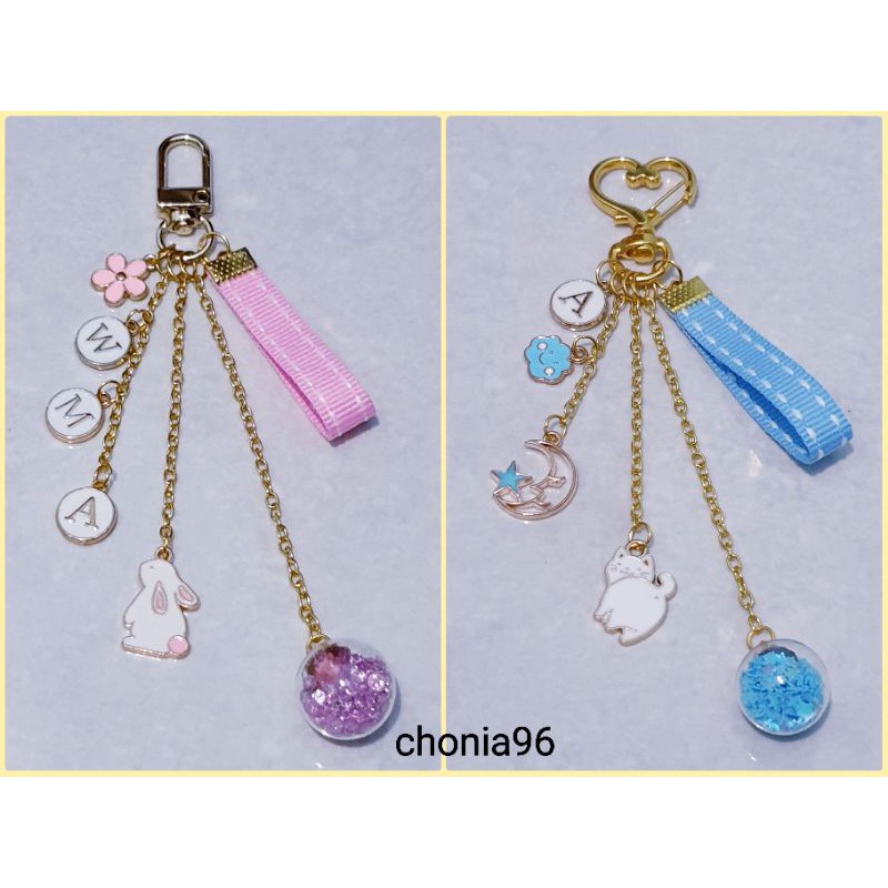 Custom Gantungan Kunci KPOP Initial Keyring Enamel X1 EXO BTS NCT TXT Treasure Blackpink Keychain