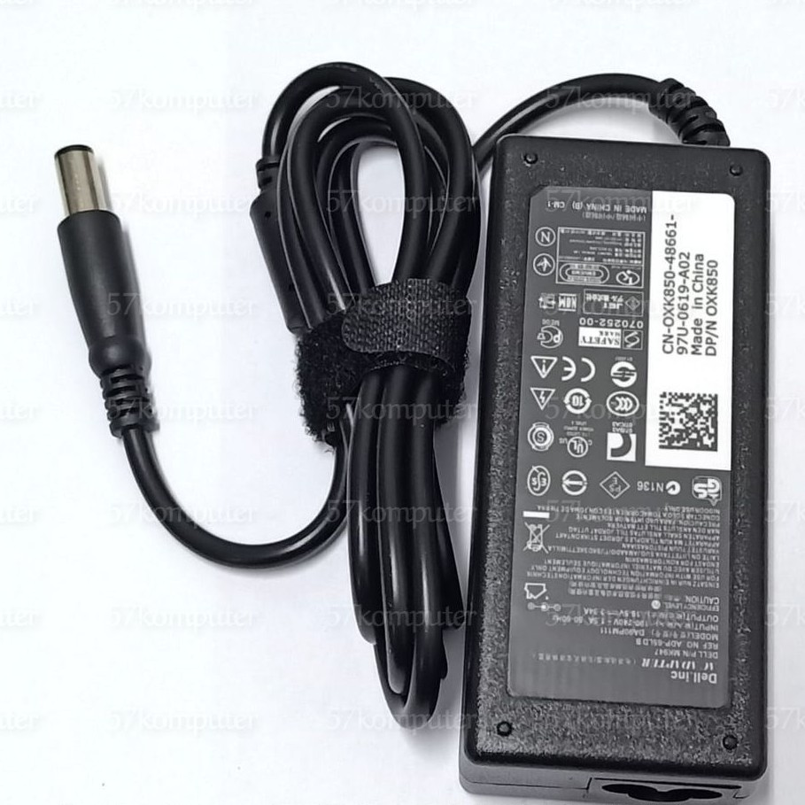 Charger Laptop Dell Latitude 7480 7490 5400 5480 5490 E5470 E6420 5580 5500 5590 E5430 E6410 E5440 E6430 E6440 E6540 E7250 E7440 E7450 19.5V 3.34A 65W