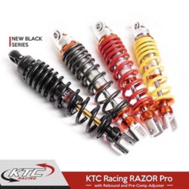 Shock ktc pro razor matic single uk 300 mio &amp; 325 vario ktc racing klik fungsi