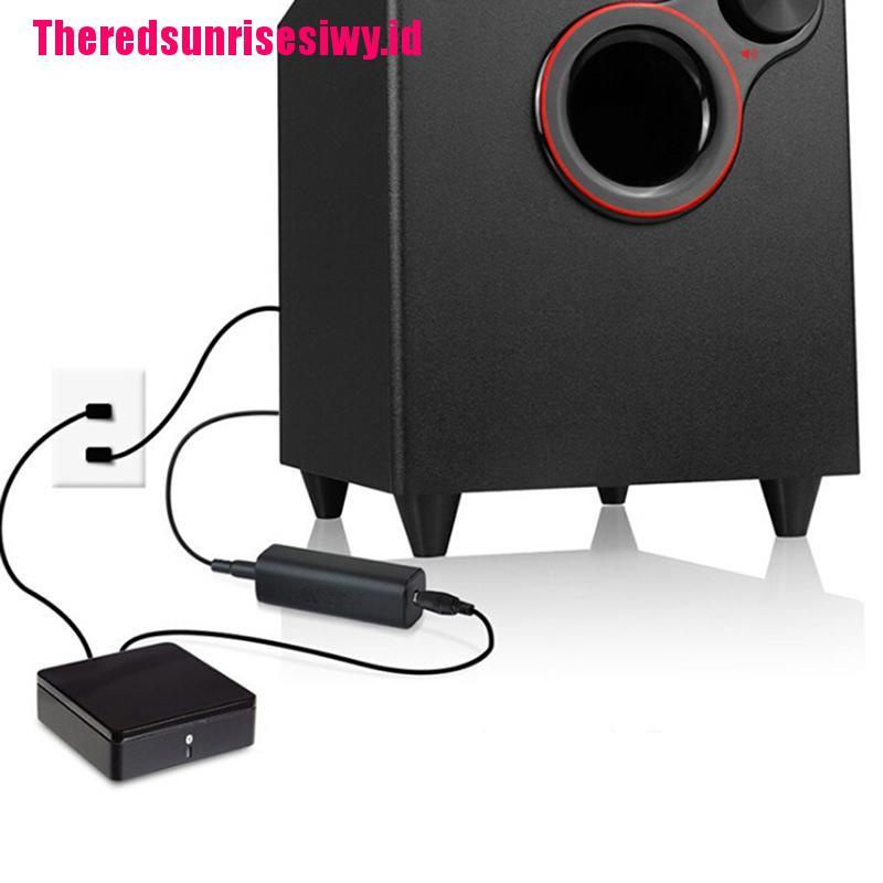 【Theredsunrisesiwy.id】3.5mm Aux Audio Noise Filter Ground Loop Isolator Eliminate Car Electric Noise