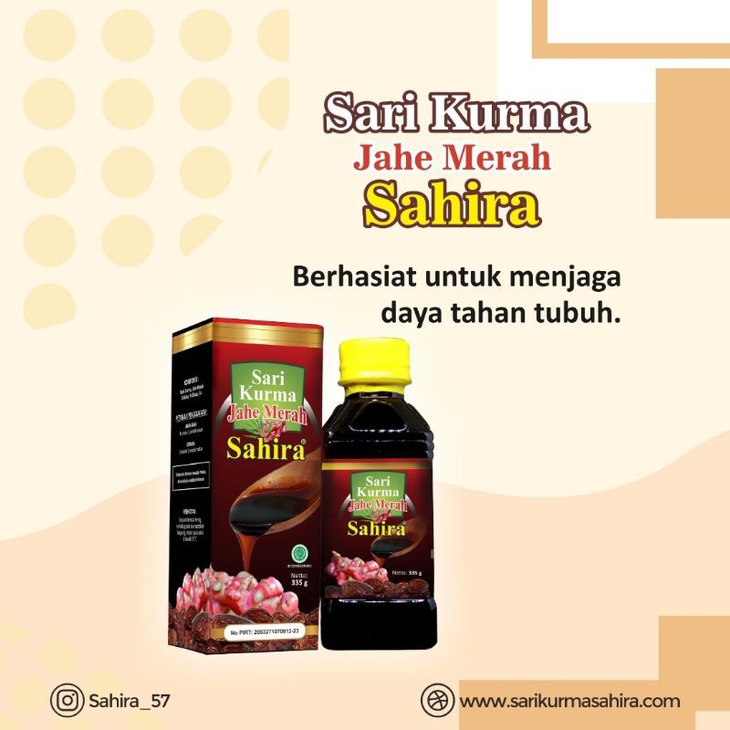 

SARI KURMA JAHE