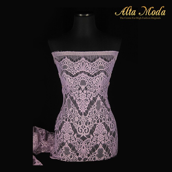 

Alta Moda Brokat Semi Perancis Tradisional Keraton Lavender (2.5M)
