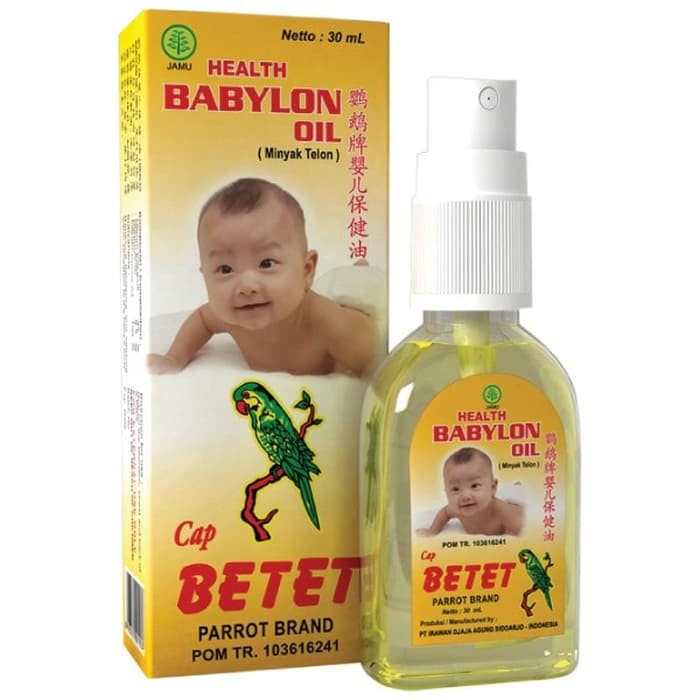 Babylon Minyak Telon Spray 30ml/Minyak Telon Spray Lebih Merata