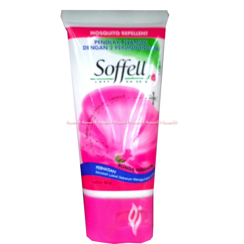 Soffell Tube Lotion 50gr Anti Nyamuk Tube Sofel Krim Anti Nyamuk Mosquito Sofel