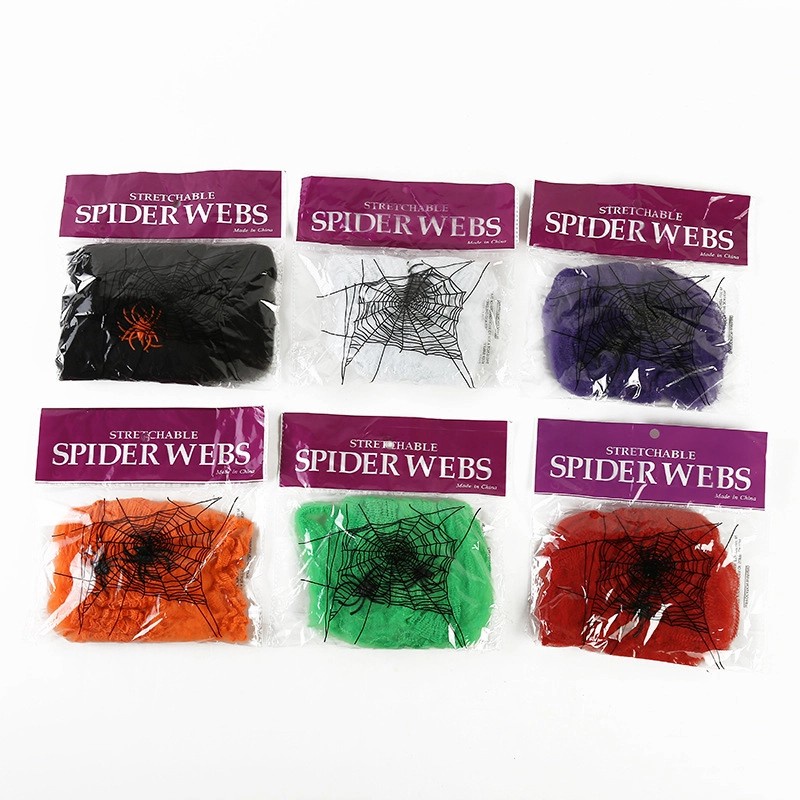 Cotton Spider Net Dekor Sarang Laba Laba Dekorasi Halloween Murah Pesta Halloween