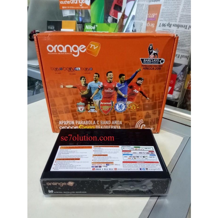 Receiver Dekoder Orange Tv C Band (Tahan Hujan)
