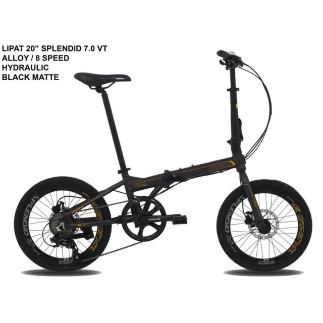 Sepeda Lipat 20” Pacific Splendid 7.0 VT