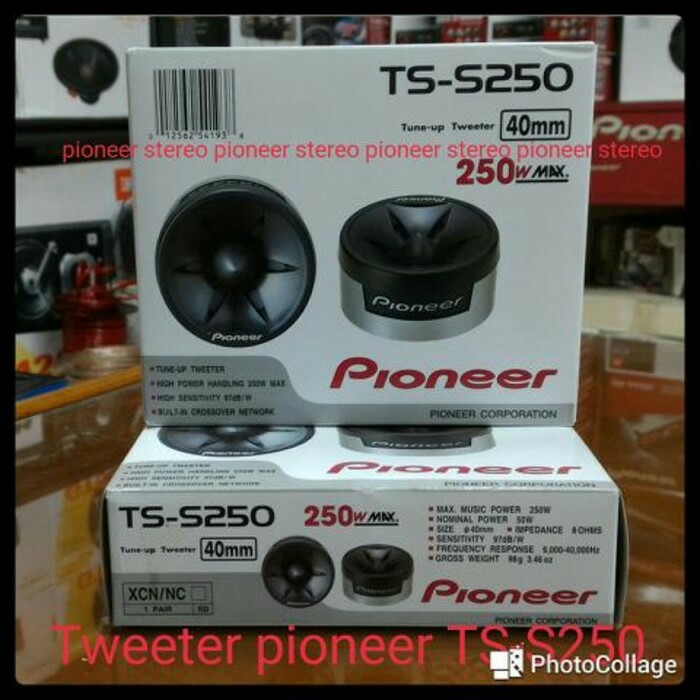 Car Audio Tweeter Pioneer TS S250 Tweeter Pioneer TS S250