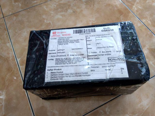 Gembok Soligen Baja Hitam 50 Mm Pendek