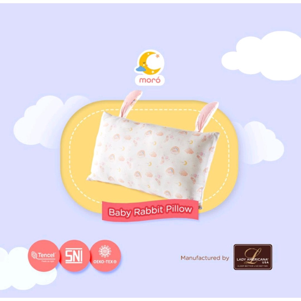 MORO BABY RABBIT PILLOW / BANTAL BAYI