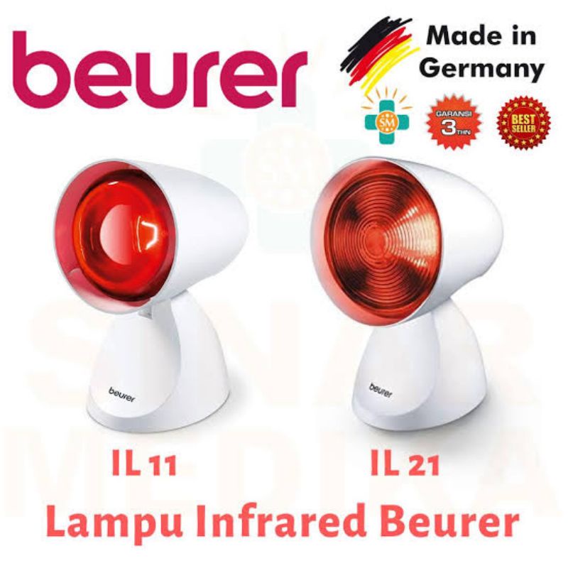 Lampu terapi infra red beurer