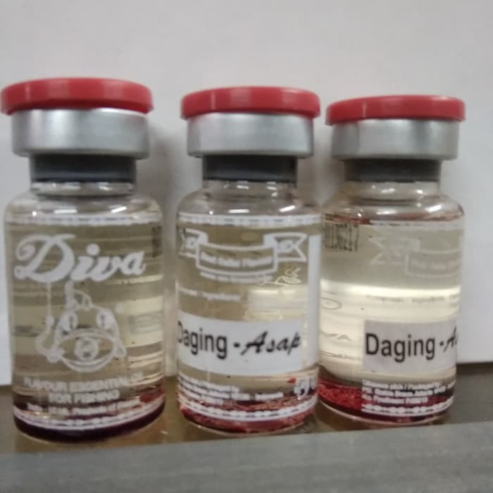 essen diva daging asap tutup merah 10ml