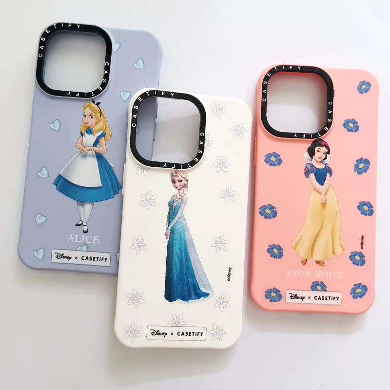 CASETIFY SILICONE DISNEY PRINCESS ELSA IPHONE 7+ 8+ X XS MAX XR 11 12 13 PRO MAX