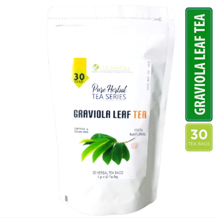 

GRAVIOLA TEA : TEH DAUN SIRSAK ISI 30 UNTUK KISTA, TUMOR & KANKER