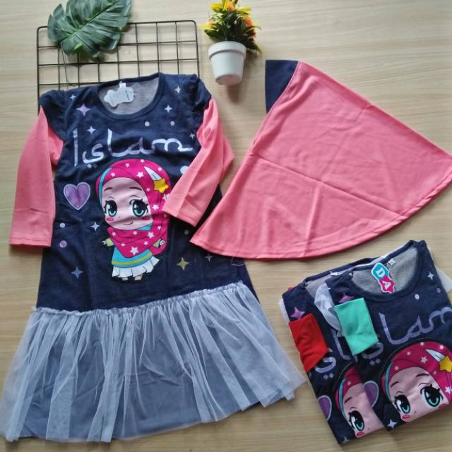 Gamis anak gamis tutu