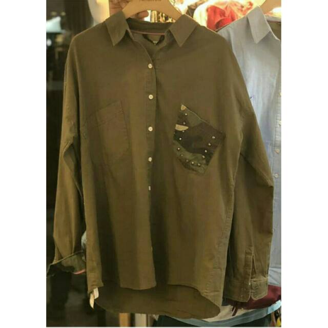 Zara army shirt