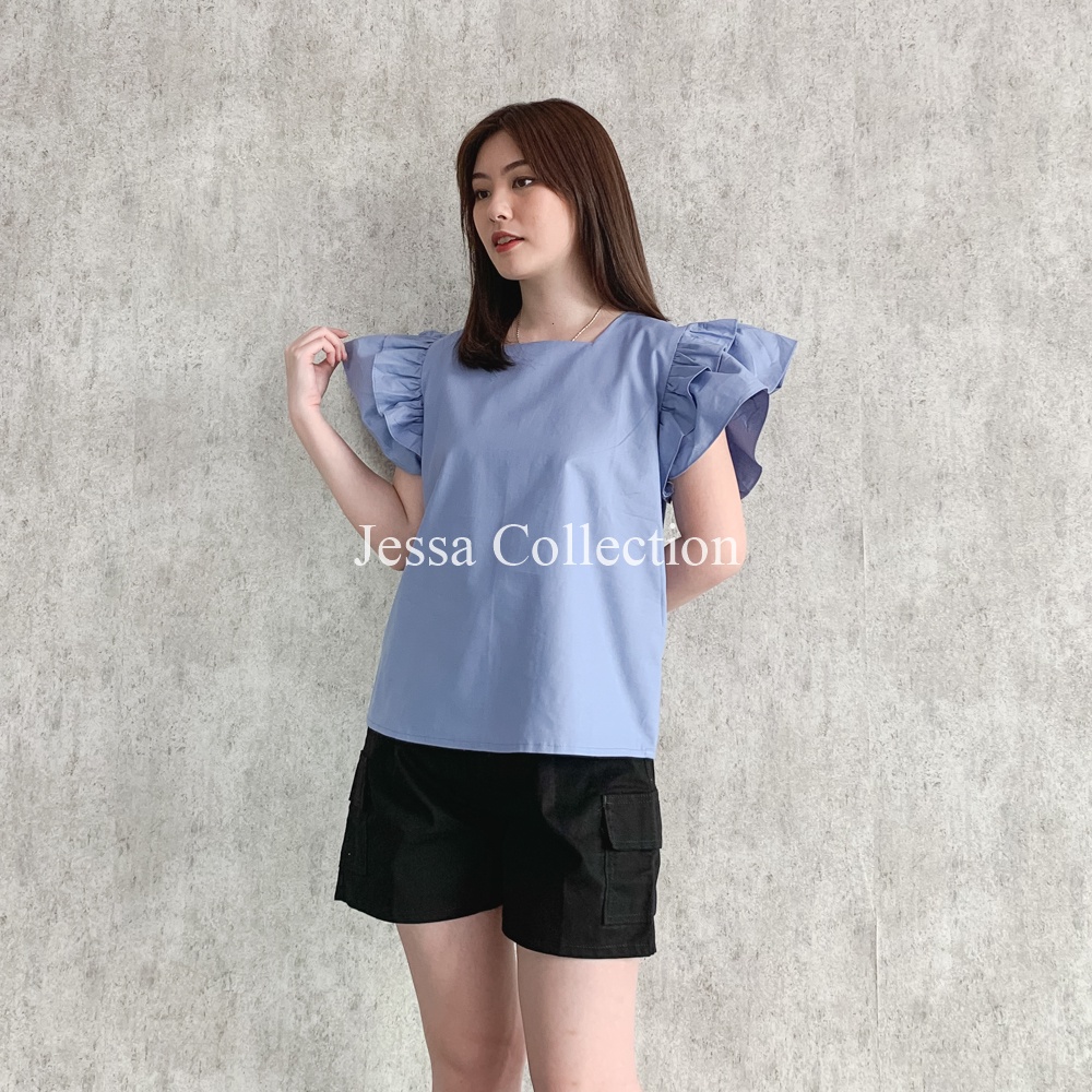 Premium Niore Ruffle Top TH 260 COTTON