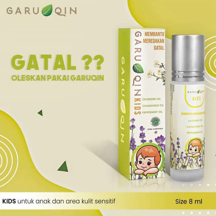 Garuqin Obat Oles Pereda Kulit Gatal 8ml 8 ml