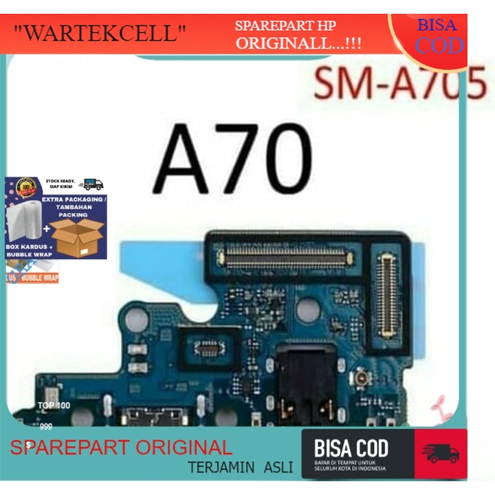 FLEXIBEL FLEKSIBEL CAS CHARGER PAPAN KONEKTOR SAMSUNG A70 A7005 ORIGINAL