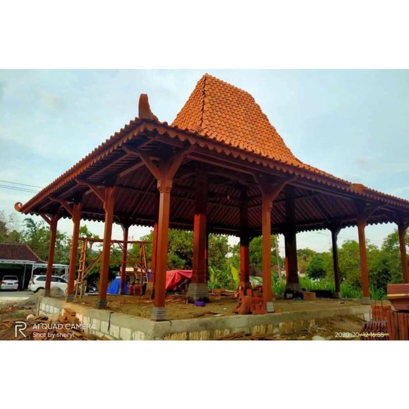 Pendopo joglo kayu jati