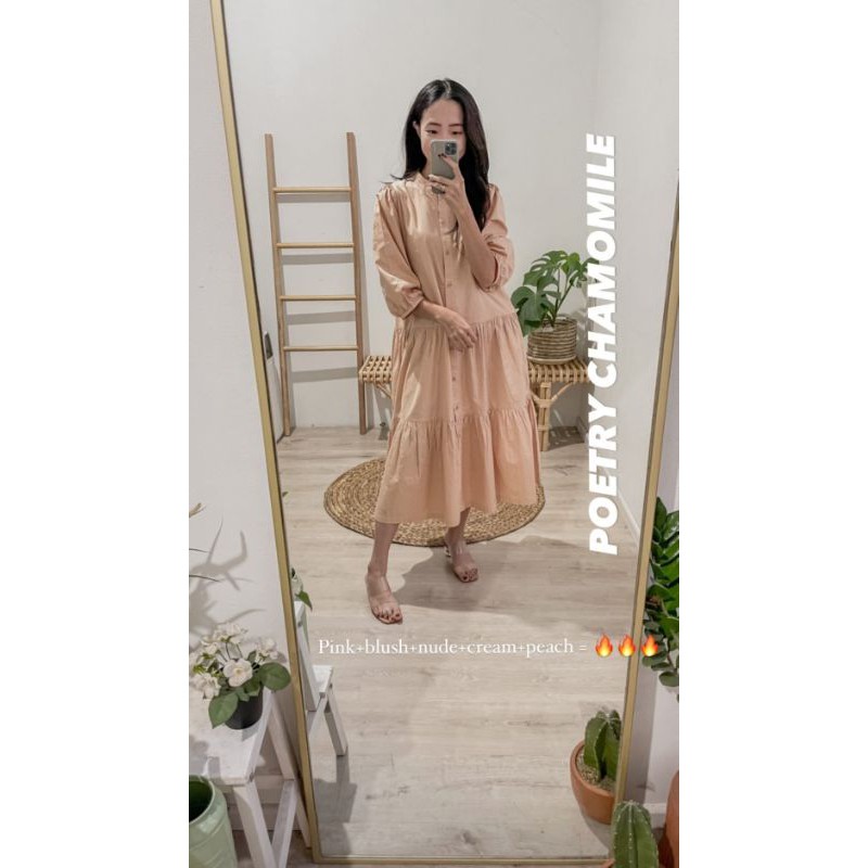 ABBEYTALE POETRI DRESS CHAMOMILE